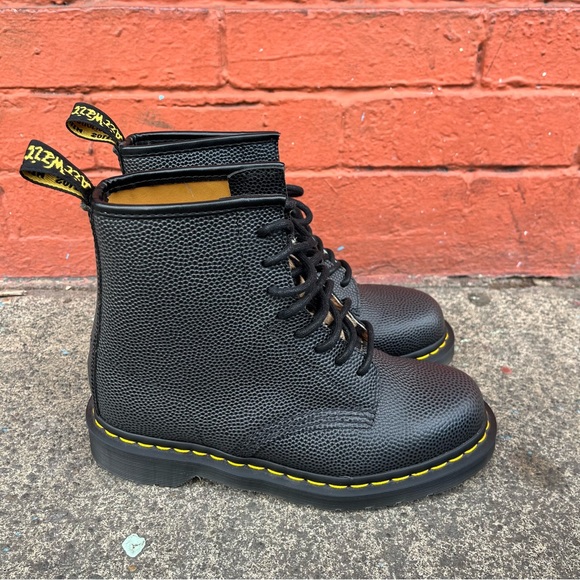 Dr. Martens x Stussy 1460 Leopard 8-Eyelet Boot - Picture 2 of 9